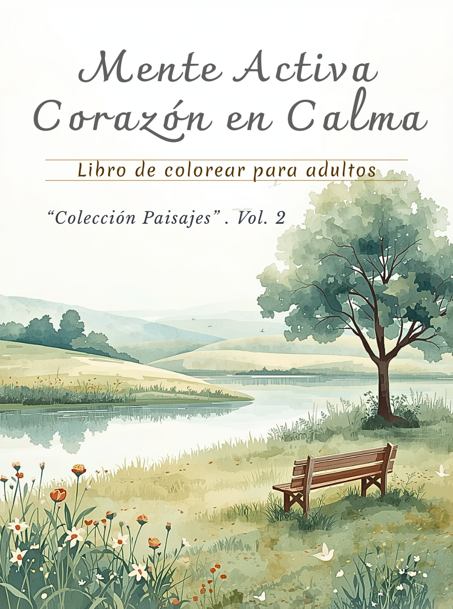 Libro Paisajes para Colorear para Adultos